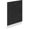 Image de Belini panneau frontal pour lave-vaisselle PZ. Façade pour lave-vaisselle largeur 60 cm. Façade pour lave-vaisselle avec poignée, ébène royale