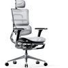 Image de Chaise ergonomique Diablo V-Master : noir et blanc