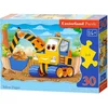 Image de Castorland Yellow Digger Puzzle 30 Teile B-03464