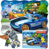 Image de CASTORLAND puzzle 30 pièces - Poursuite policière