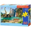 Image de CASTORLAND Puzzle 60pc. Dans le monde des dinosaures 5+