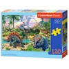 Image de Puzzle 120 pièces Dinosaures et Volcans 13234
