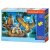 Image de Puzzle 180 pièces Famille de Hiboux 18437