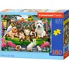 Image de Puzzle 180 pièces Petits animaux dans le parc 18444