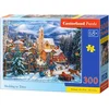 Image de Puzzle 300 pièces Sledding to Town 30194