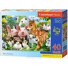 Image de Puzzle 40 pièces MAXI Amis de la ferme Castorland 40339