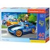 Image de Puzzle 40 pièces Maxi Police Chase Castorland 40360