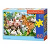 Image de Puzzle 60 pièces Amis de la ferme Castorland 66209