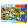 Image de CASTORLAND Puzzle 70 pièces - La vie à la ferme