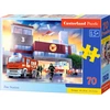 Image de Puzzle 70 pièces Caserne de pompiers Castorland 70121