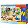 Image de Puzzle 70 pièces Grand Chantier de Construction Castorland 70138