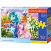 Image de Puzzle de 70 pièces. Doux selfie de licornes
