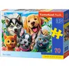 Image de Puzzle de 70 pièces. Selfie des animaux