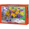 Image de Puzzle 1000 pièces Bouquet de lys et campanules 104642