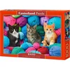 Image de Puzzle 1000 pièces Chatons dans un magasin de laine Castorland 104796
