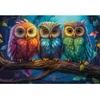 Image de Puzzle 1000 pièces Trois Petits Hiboux Castorland 105175