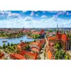 Image de Castorland - Puzzle : vue aérienne de Wroc aw, Pologne - Puzzle de 1 000 pièces