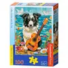 Image de Puzzle 100 pièces Collie, Guitar and the Sea 111268 Castorland
