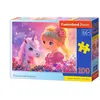 Image de Puzzle 100 Princesse avec Licorne CASTOR