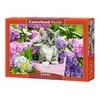 Image de Puzzle 1500 pièces Chaton dans un panier Castorland 152001