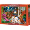 Image de Puzzle 1500 pièces Chatons sur le toit 152056 Castorland