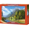 Image de Puzzle 2000 pièces Refuge de montagne dans les Alpes 200832 Castorland