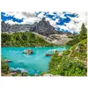 Image de Puzzle 2000 Lac Sorapis, Alpes, Italie CASTOR