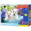 Image de CASTORLAND Puzzle chiots West Highland Terrier 200 pièces