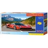 Image de Puzzle 200 pièces Voiture à la Montagne 222049