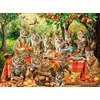 Image de Castorland - Puzzle « Rencontre entre familles de chats » - Puzzle de 3 000 pièces