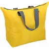 Image de Dunlop, Sac de voyage et de shopping pliable avec poignées confortables, jaune