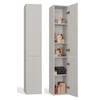 Image de Armoire de toilette étroite 31 cm ATSO - cashmere