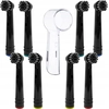 Image de Brossettes de rechange Oral-B Précision Noir Charbon Actif 8 pièces avec capuchon