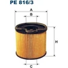 Image de FILTRON FILTRE POUR CARBURANT Élément filtrant PE 816/3