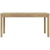 Image de Forte SAITAMA Table de salle à manger 160, table de salle à manger moderne, extensible, matériau dérivé du bois,Reproduction bois chêne Mauvella, 160,4 cm (207 cm) de large x 76,6 cm de haut x 90 cm de profondeur
