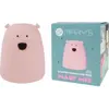 Image de Lampe de table LED « Petit ours » rose nuit, 1 W, RGBW, plastique, dimensions : 8,8 x 27 x 10,3 cm, IP20, Mary's