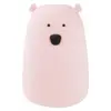 Image de Veilleuse LED RGB+WW + R/C ourson grand rose
