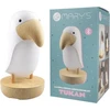 Image de Veilleuse LED et enceinte bluetooth Tukan blanc