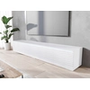 Image de Meuble TV CERIEE 180   blanc / motif vague