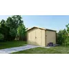 Image de Abri de jardin en bois - 9m2 - 3x3m - Ep. 28mm - Couleur: naturel - DOM531 - ALTANKA