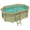 Image de Piscine En Bois Nemo 4.3 X 3 - H.1.31 M, Sable, Fixations À Sceller