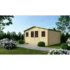 Image de Abri de jardin en bois - 20m2 - 5x4m - Ep. 40mm - Couleur: naturel - DOM598 - ALTANKA