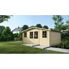 Image de Abri de jardin en bois - 25m2 - 5x5m - Ep. 40mm - Couleur: naturel - DOM612 - ALTANKA