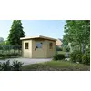 Image de Abri de jardin en bois - 8m2 - 3x3m - Ep. 28mm - Couleur: naturel - DOM665 - ALTANKA