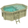 Image de Piscine En Bois Nemo 4.3 X 3 - H.1.31 M Avec Plage, Sable, Fixations À Sceller