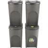 Image de Prosperplast poubelle SORTIBOX 4 x 35 l gris