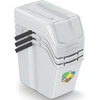 Image de nabbi Poubelle pour déchets triés (3 pièces) ISWB25S3 25 l - cendres