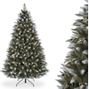 Image de Sapin de Noël en PVC Premium Épicéa enneigé avec PE 250 branches