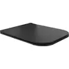Image de Mexen Madox abattant slim à fermeture douce, duroplast, noir mat - 39154085