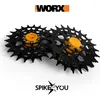Image de Roues pour robot de tonte WORX Landroid série L, acier carbone 3 mm